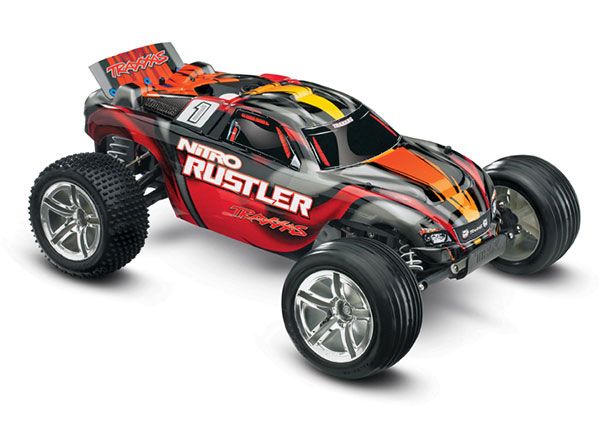 Nitro Rustler®: 1/10-Scale(RED)