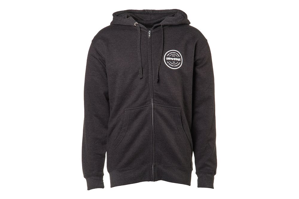 TOKEN ZIP HOODIE CHARCOAL 2XL